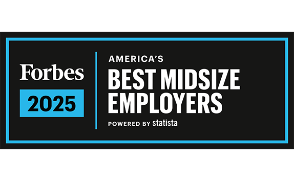 2025 Forbes Award - Best Midsize Employees